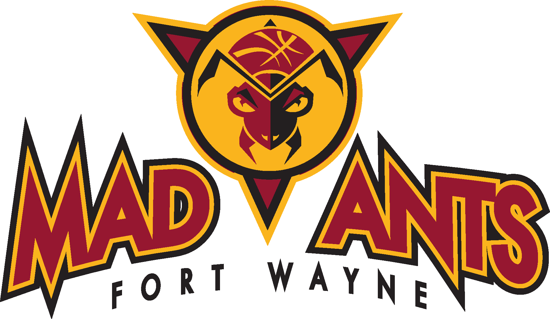 Fort Wayne Mad Ants Logo Vector Logo